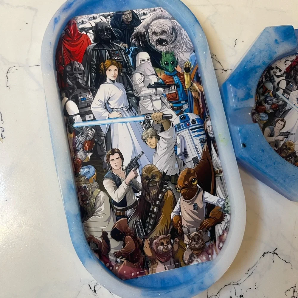 Star Wars Tray and Ashtray Set - Picture 3 of 9